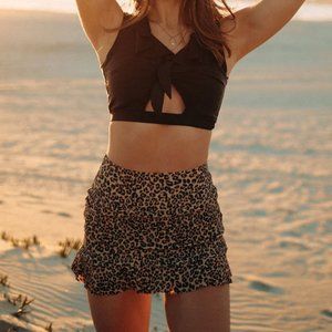 ALBION PURSUIT HIGH-WAISTED SWIM SKIRT